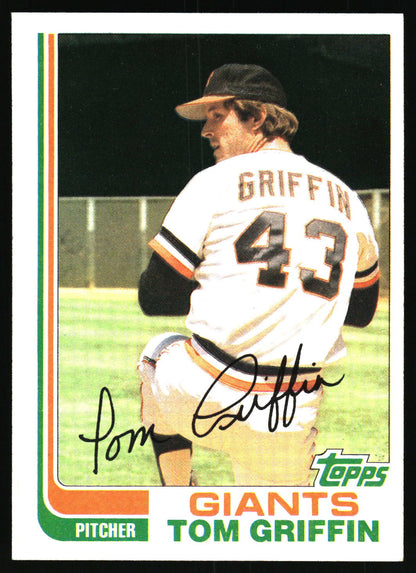 1982 Topps #777 Tom Griffin