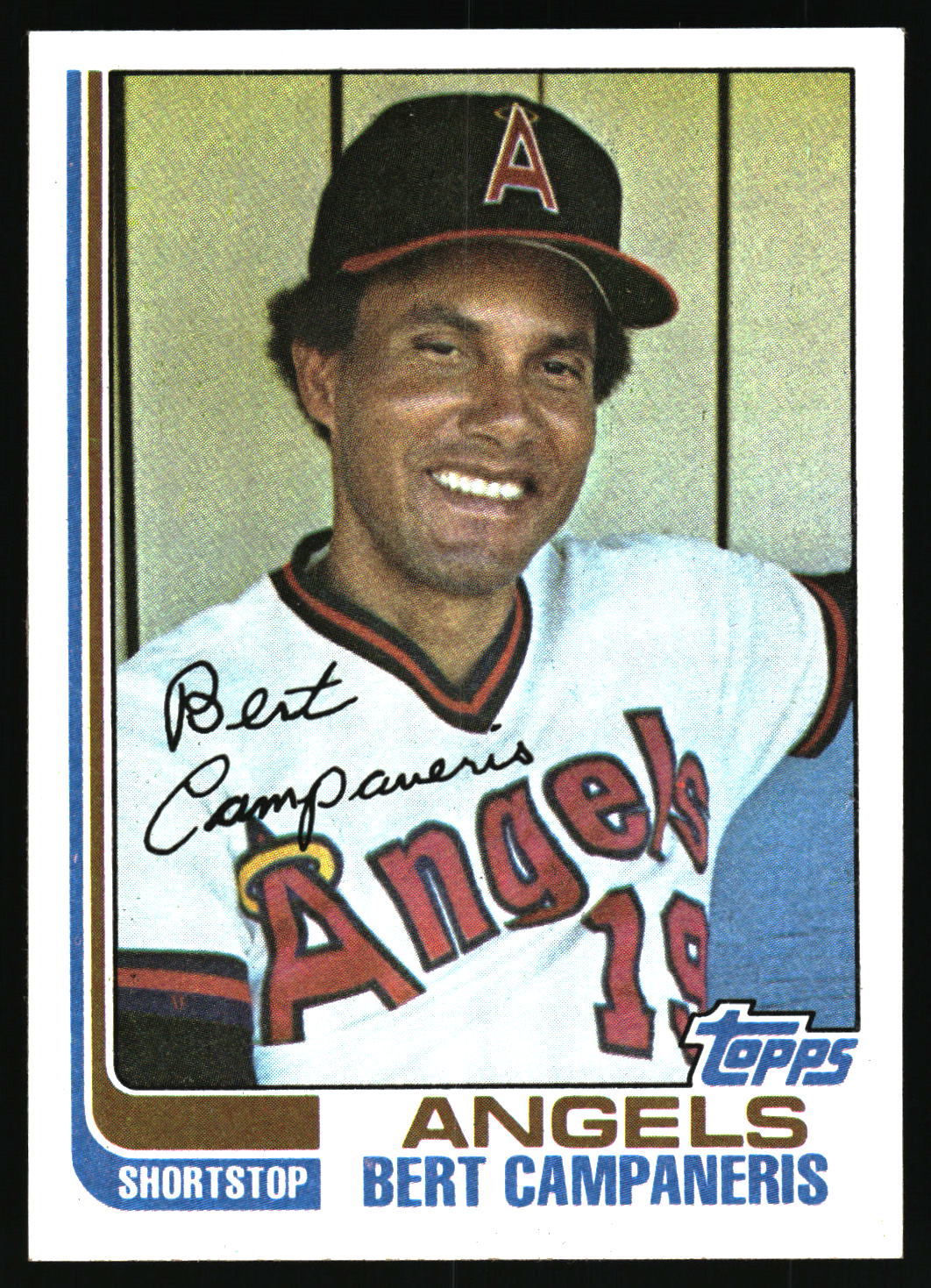 1982 Topps #772 Bert Campaneris