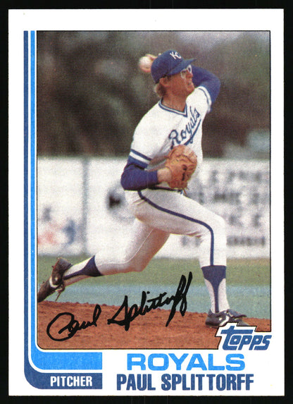 1982 Topps #759 Paul Splittorff