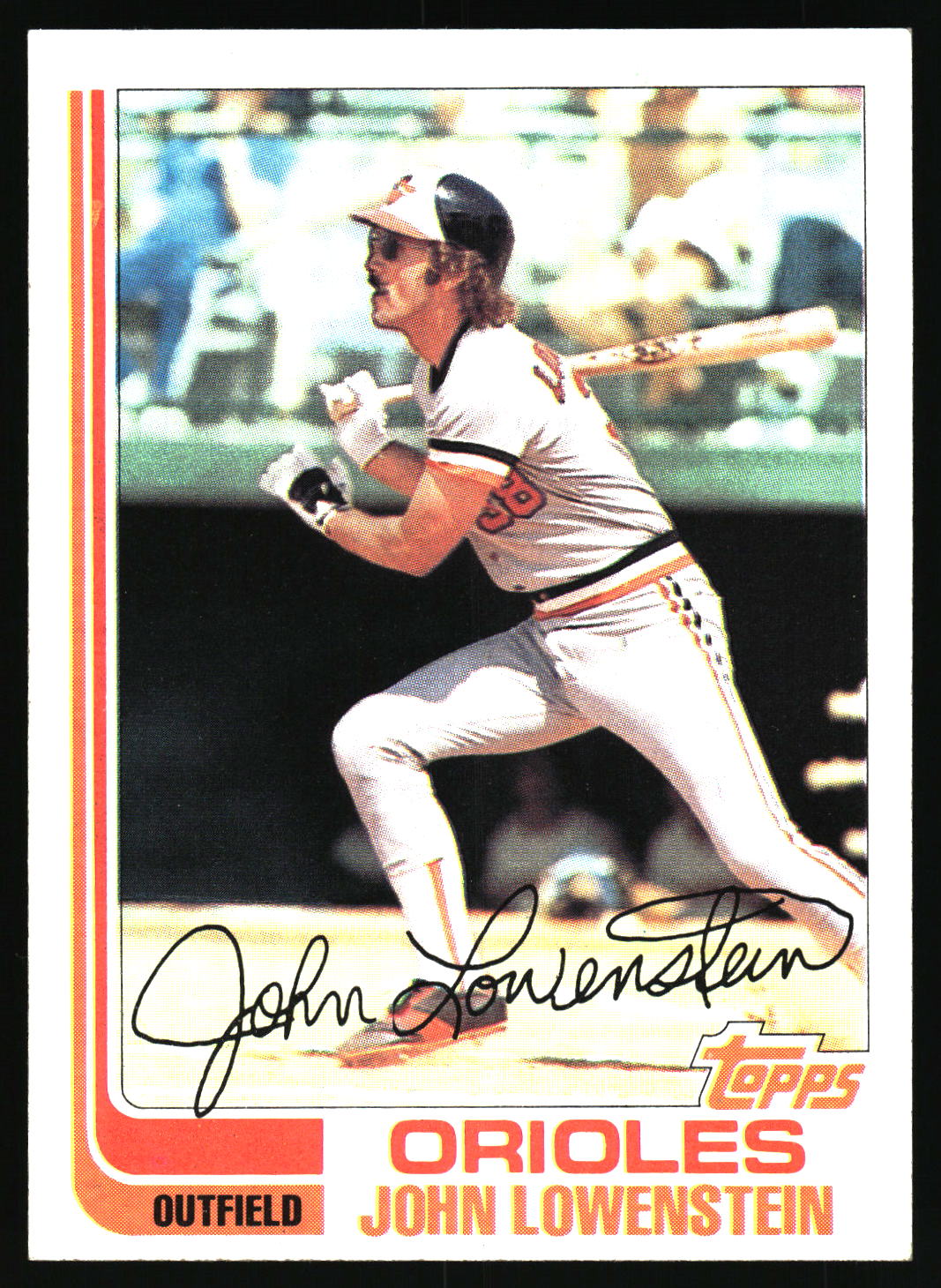 1982 Topps #747 John Lowenstein
