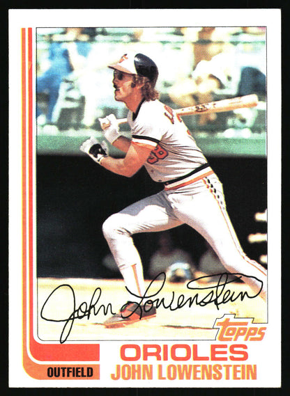 1982 Topps #747 John Lowenstein