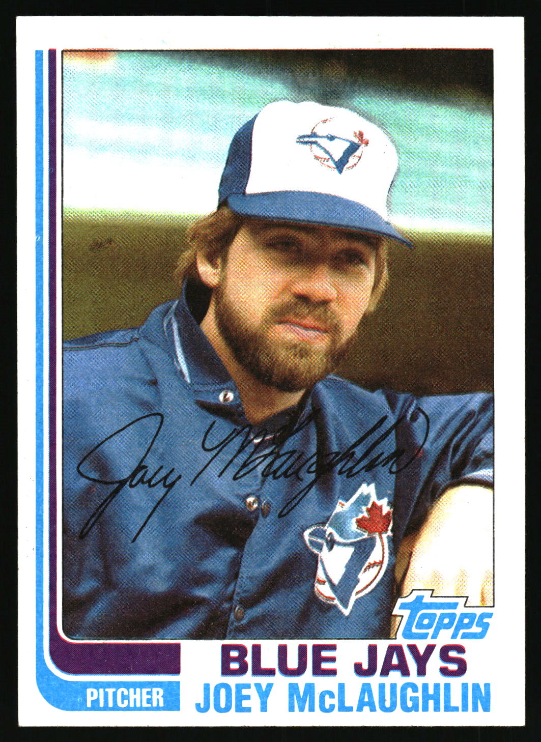 1982 Topps #739 Joey McLaughlin