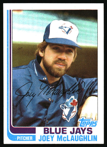 1982 Topps #739 Joey McLaughlin