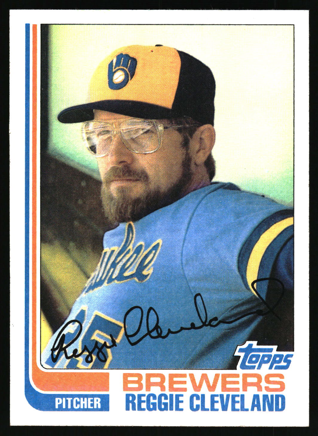 1982 Topps #737 Reggie Cleveland