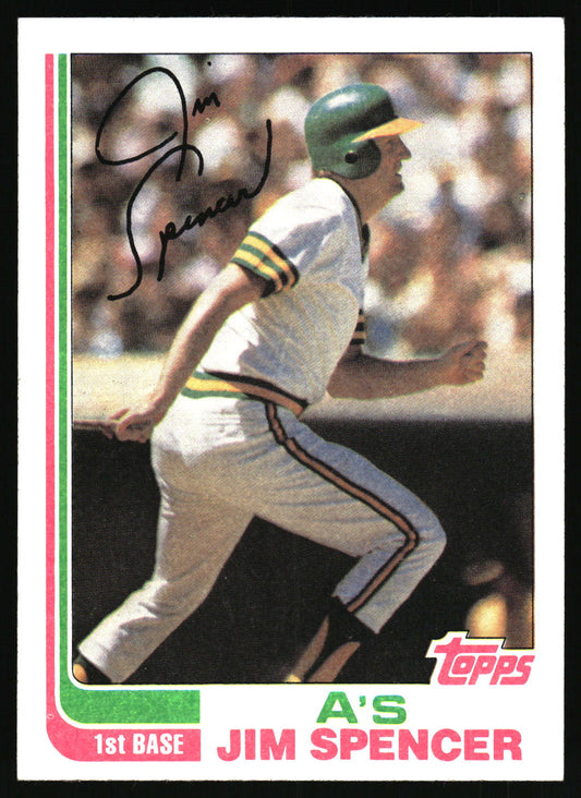 1982 Topps #729 Jim Spencer