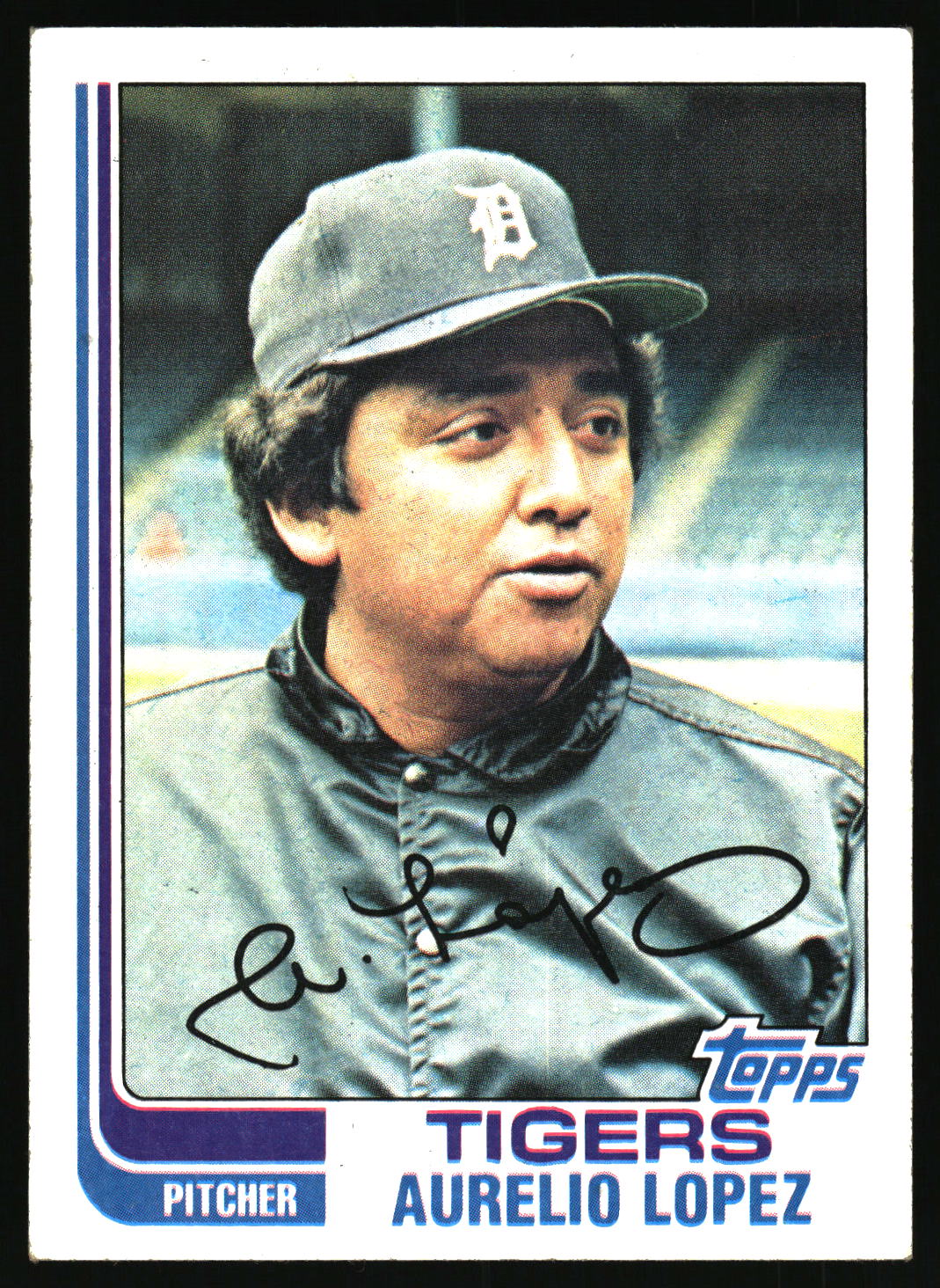 1982 Topps #728 Aurelio Lopez