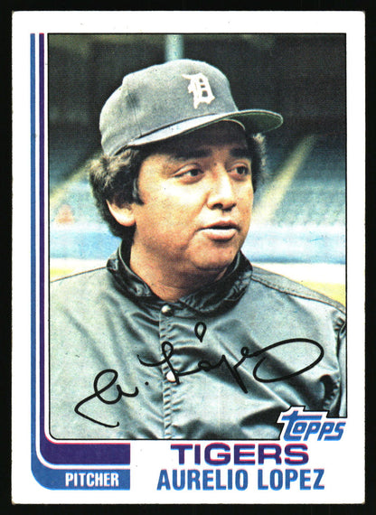 1982 Topps #728 Aurelio Lopez