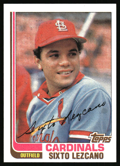1982 Topps #727 Sixto Lezcano