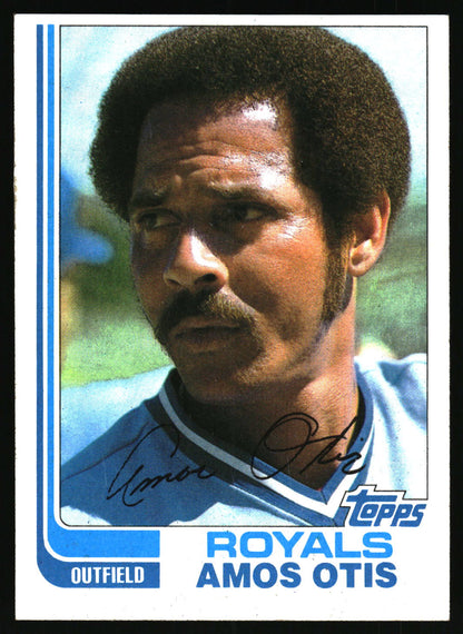 1982 Topps #725 Amos Otis