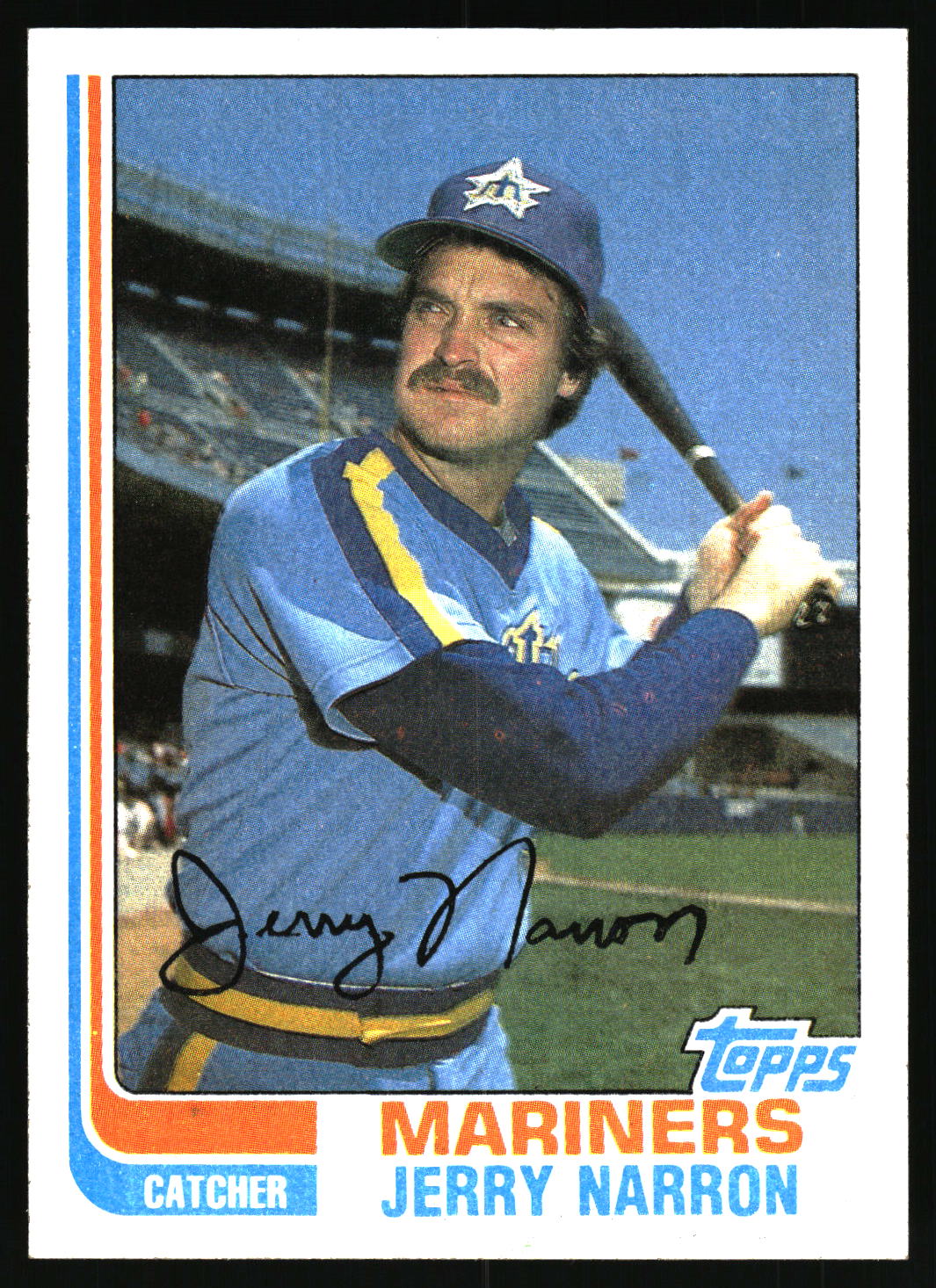 1982 Topps #719 Jerry Narron