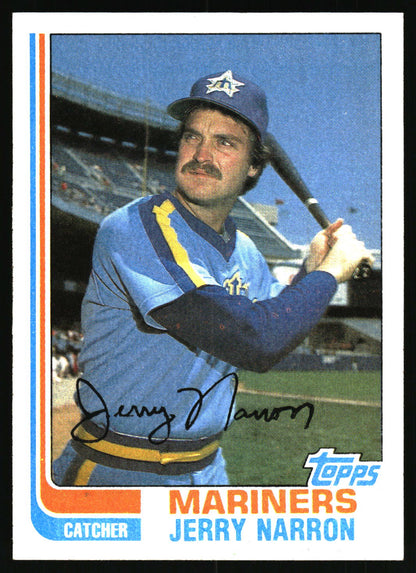 1982 Topps #719 Jerry Narron