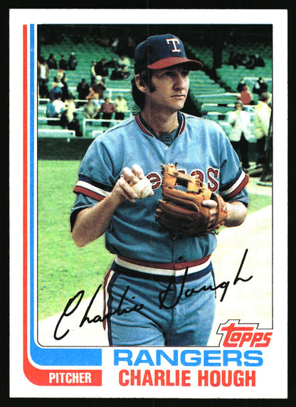 1982 Topps #718 Charlie Hough