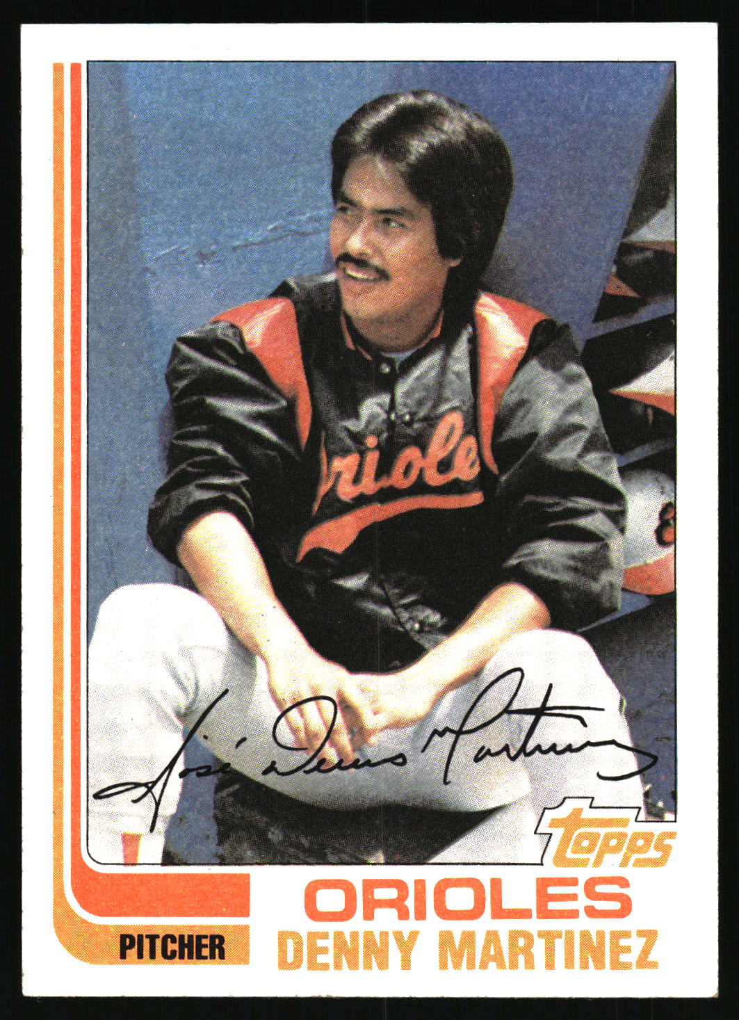 1982 Topps #712 Denny Martinez