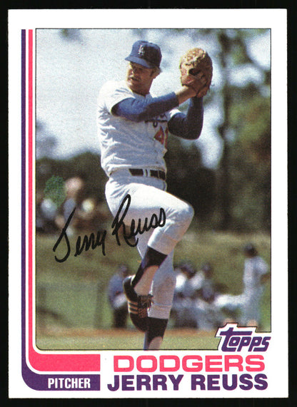 1982 Topps #710 Jerry Reuss