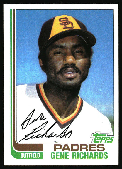 1982 Topps #708 Gene Richards