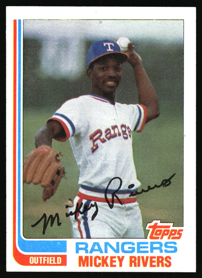 1982 Topps #704 Mickey Rivers