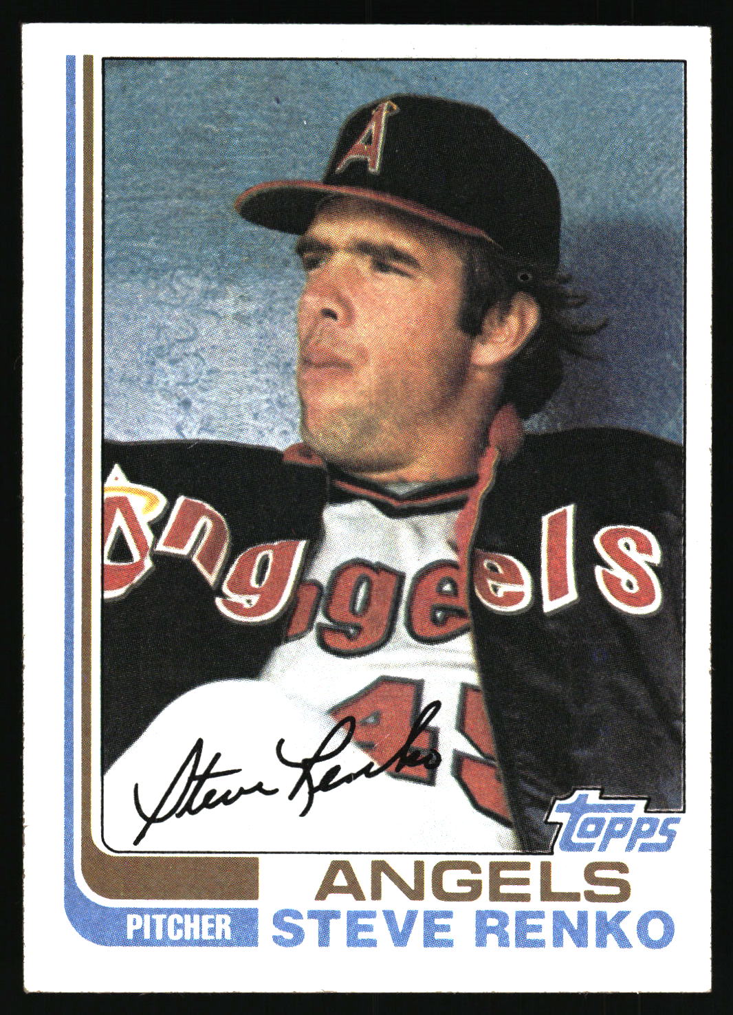 1982 Topps #702 Steve Renko