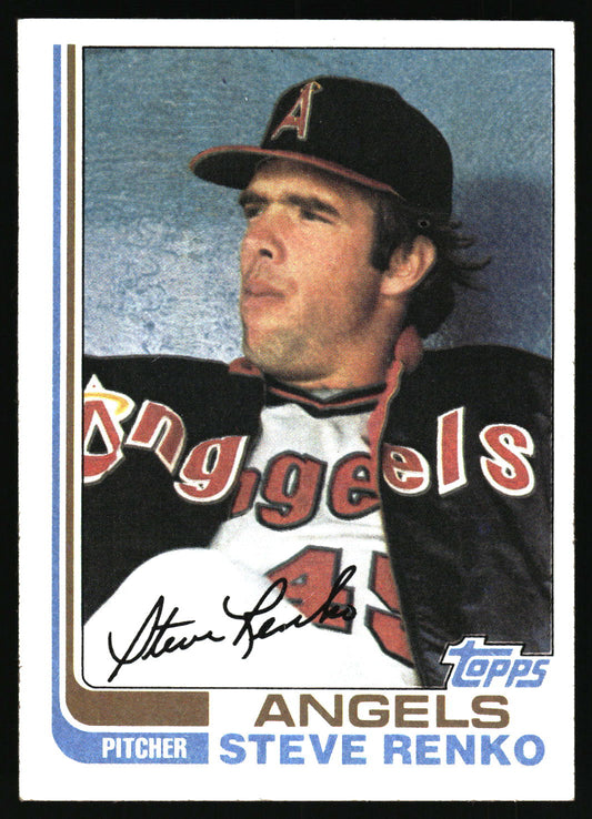 1982 Topps #702 Steve Renko
