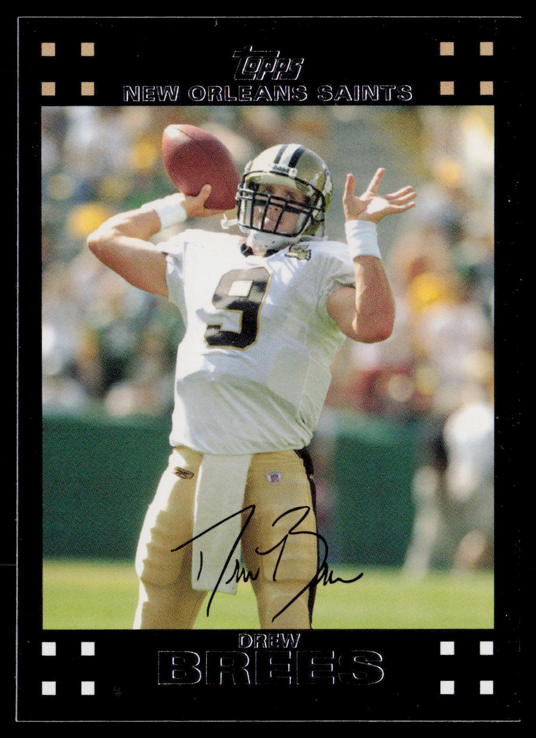 2007 Topps #29 Drew Brees First Edition