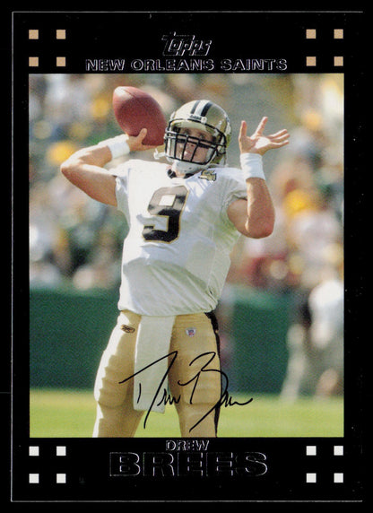 2007 Topps #29 Drew Brees First Edition