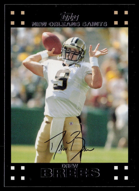 2007 Topps #29 Drew Brees First Edition