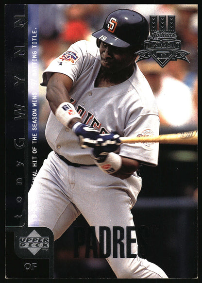 1998 Upper Deck #500 Tony Gwynn Series Two 5x7