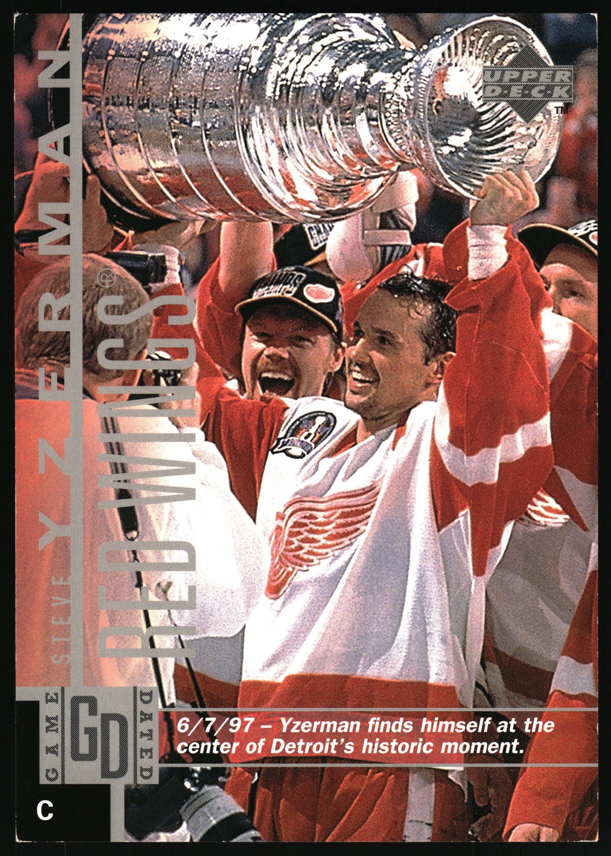 1997-98 Upper Deck #57 Steve Yzerman