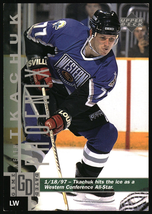 1997-98 Upper Deck #9 Keith Tkachuk Series One Jumbo