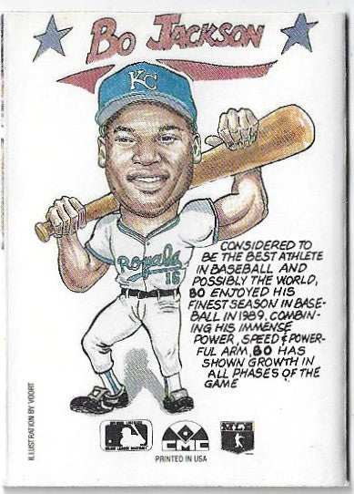 1990 Collect-A-Books #1 Bo Jackson