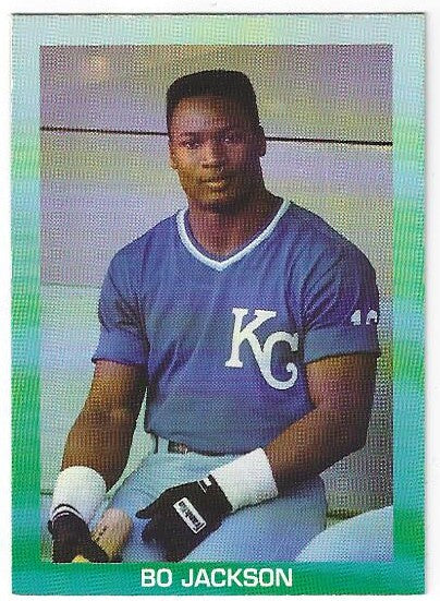 1989-90 All-Sports Superstars Series 4 #NNO Bo Jackson
