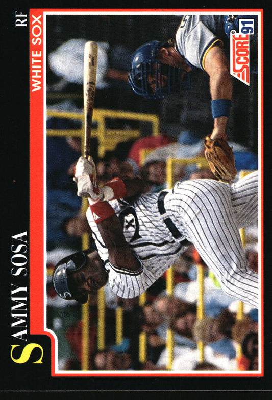 1991 Score #256 Sammy Sosa