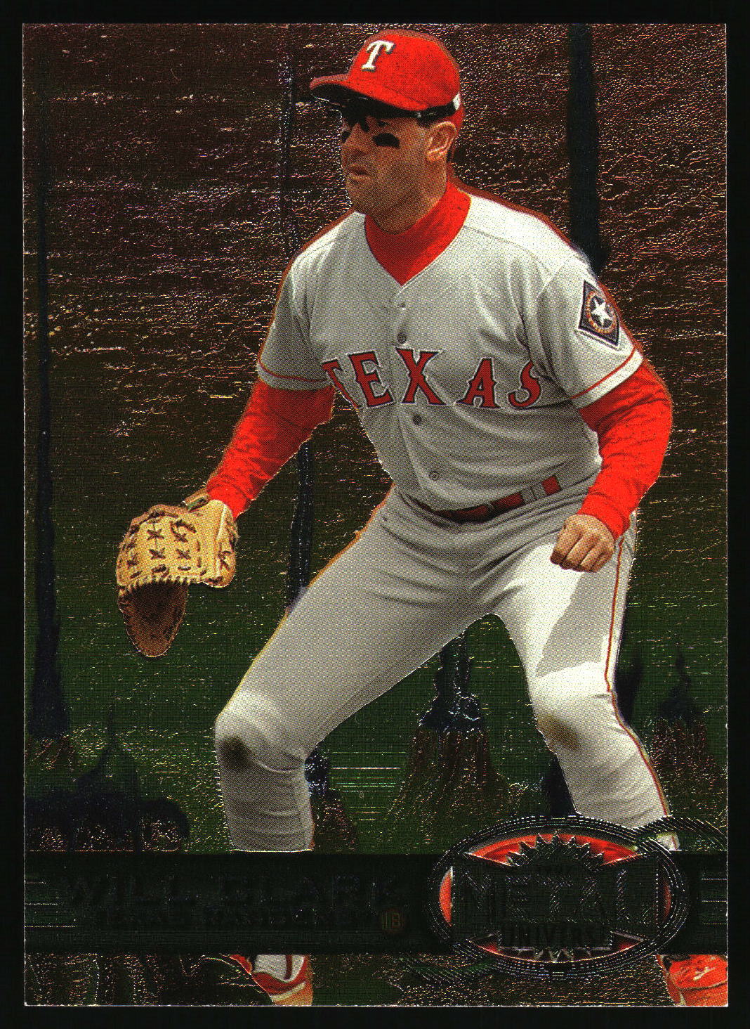 1997 Metal Universe #161 Will Clark
