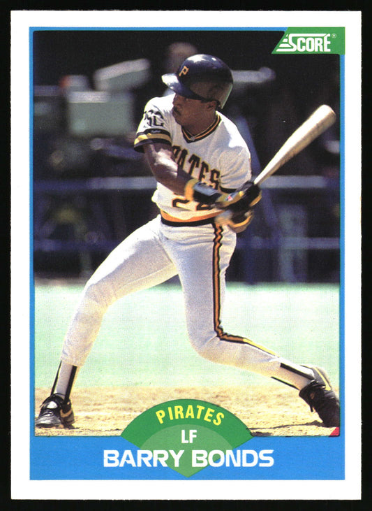 1989 Score #127 Barry Bonds