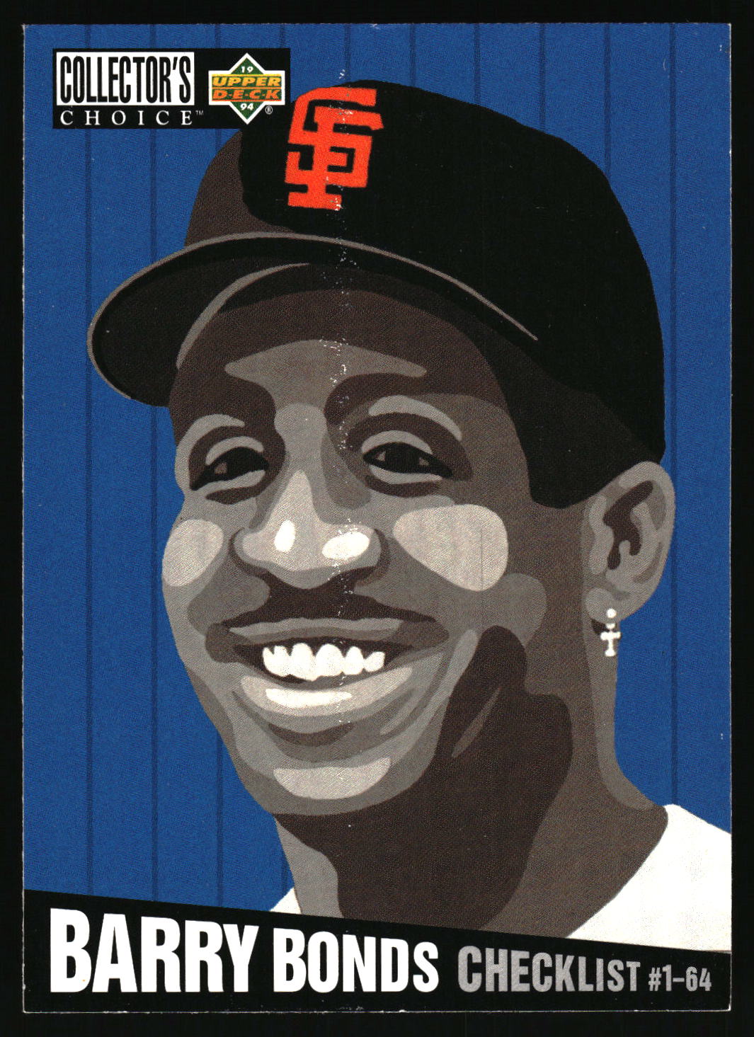 1994 Collector's Choice #316 Barry Bonds