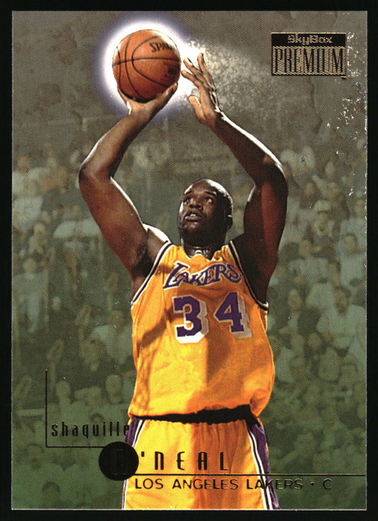 1996-97 SkyBox Premium #163 Shaquille O'Neal