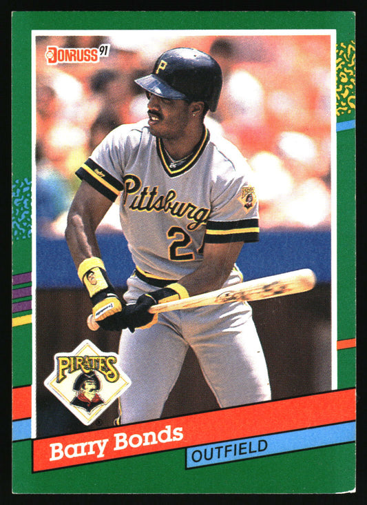 1991 Donruss #495 Barry Bonds