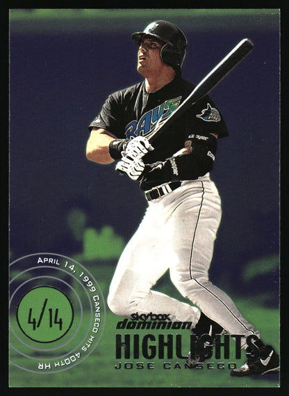 2000 SkyBox Dominion #11 Jose Canseco