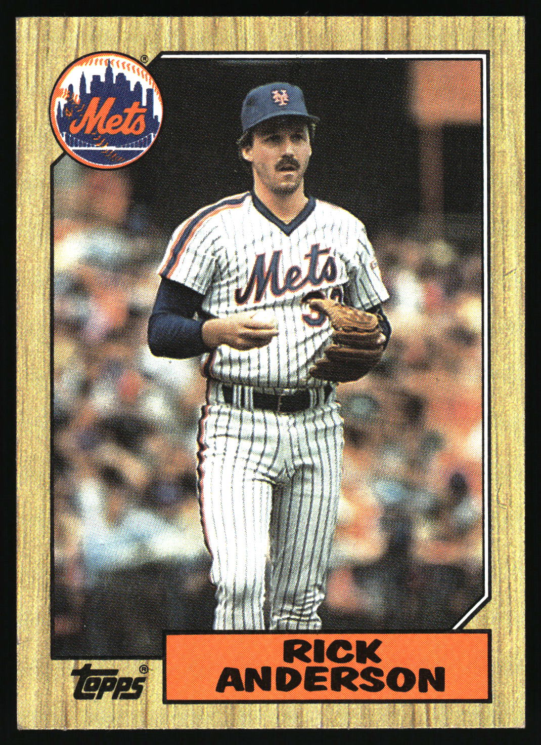 1987 Topps #594 Rick Anderson
