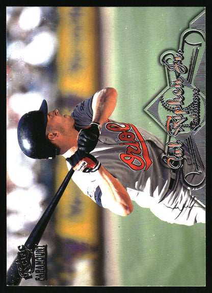 1998 Pacific Paramount #17 Cal Ripken Jr. Holographic Silver #/99