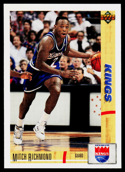 1991-92 Upper Deck #490 Mitch Richmond