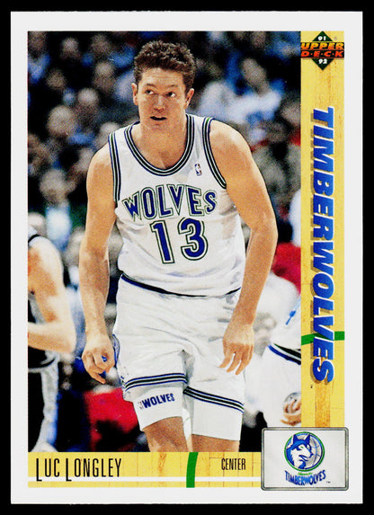 1991-92 Upper Deck #491 Luc Longley