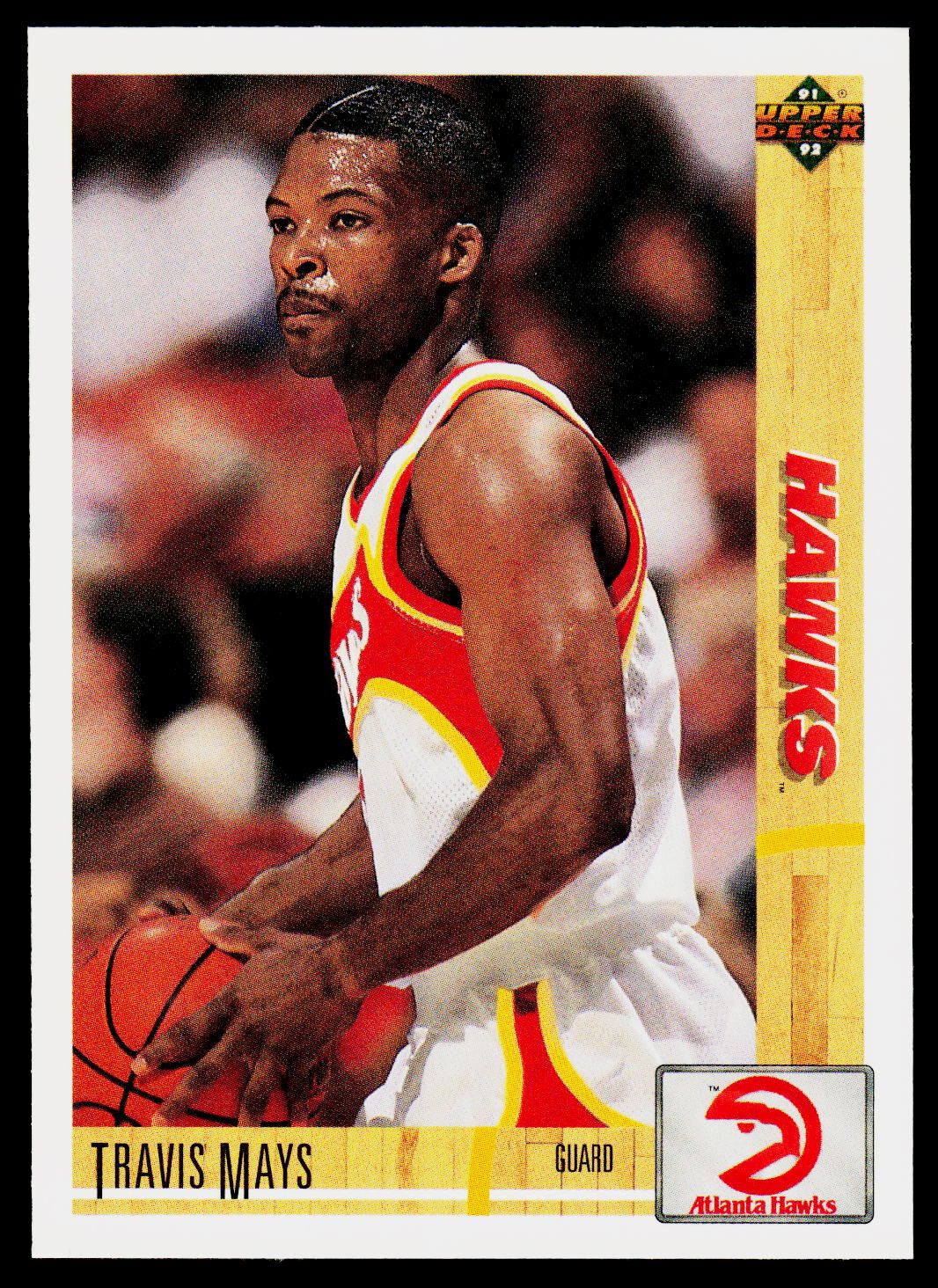1991-92 Upper Deck #494 Travis Mays