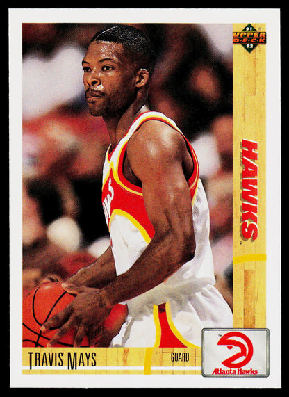 1991-92 Upper Deck #494 Travis Mays