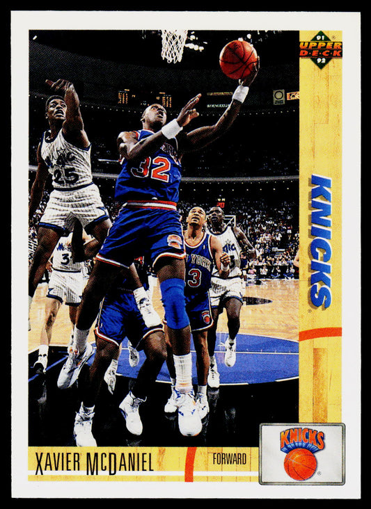 1991-92 Upper Deck #495 Xavier McDaniel