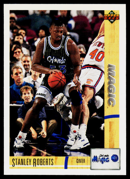 1991-92 Upper Deck #497 Stanley Roberts