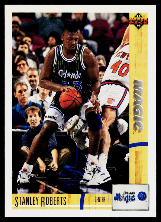 1991-92 Upper Deck #497 Stanley Roberts