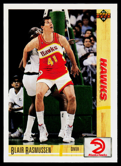 1991-92 Upper Deck #498 Blair Rasmussen