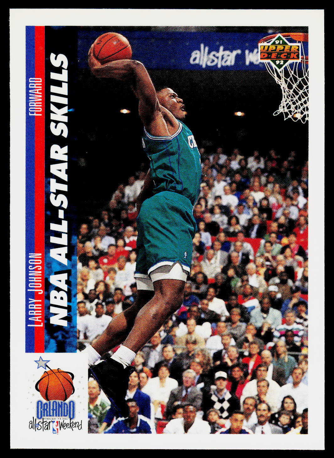 1991-92 Upper Deck #480 Larry Johnson