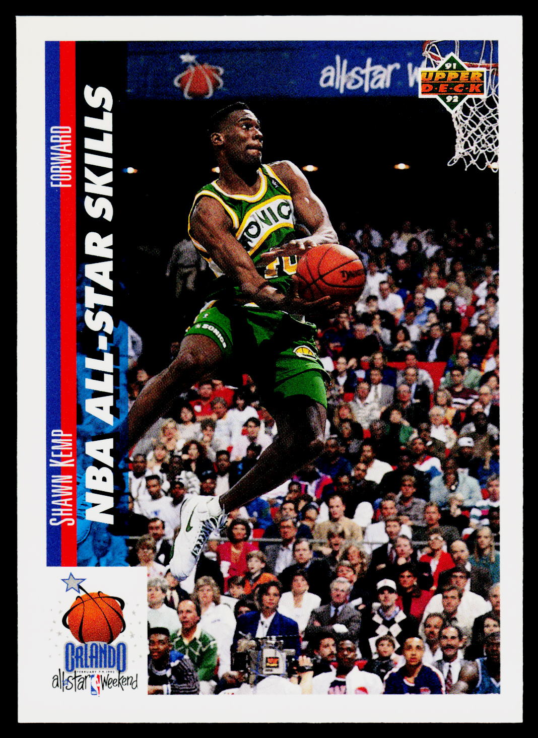 1991-92 Upper Deck #481 Shawn Kemp