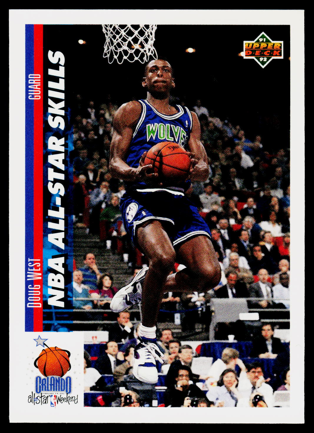 1991-92 Upper Deck #483 Doug West